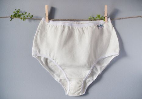 Buy wholesale CHRISTINE - Organic Underwear, Lace Panties, Linen Panties -  Undyed Linen